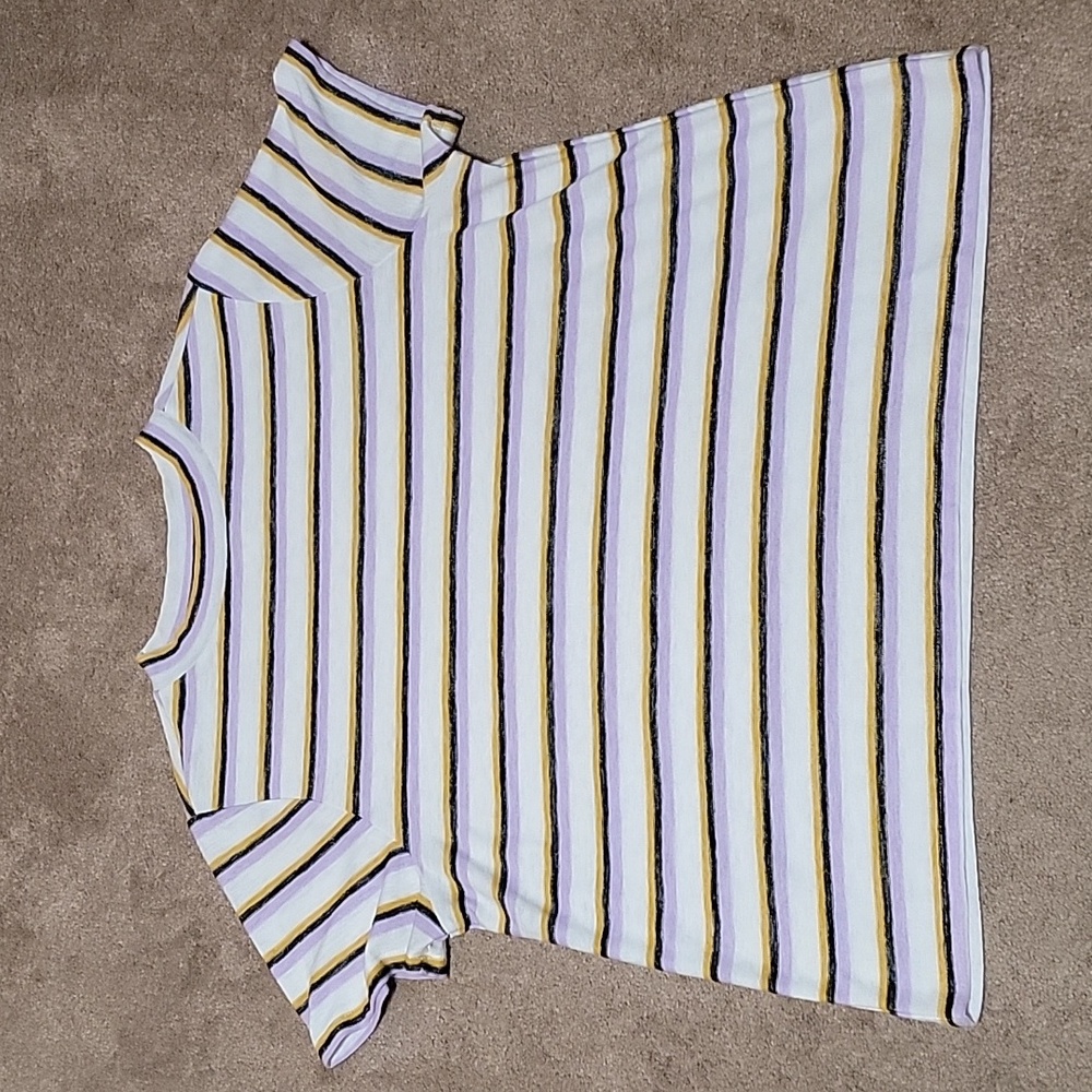 BP. X CLAUDIA SULEWSKI STRIPED TEE